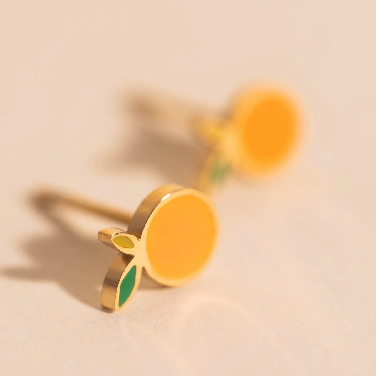Mini Clementine Stud Earrings