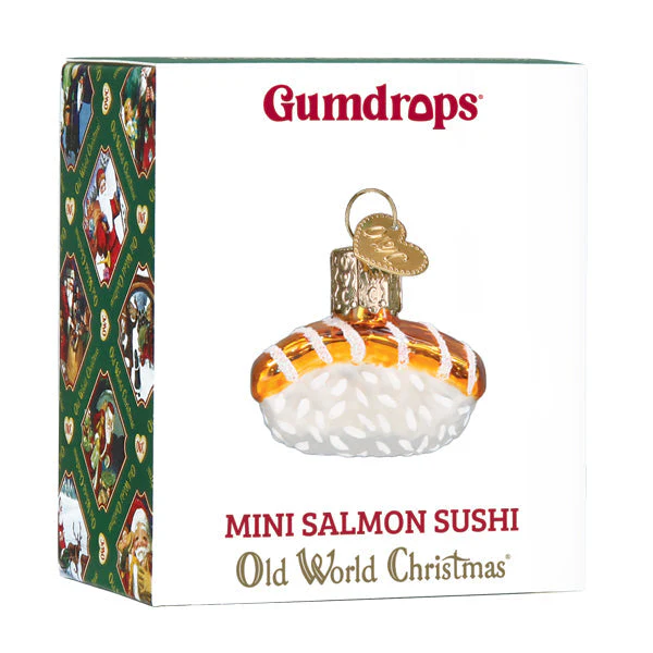 Mini Salmon Sushi Ornament - Image 2