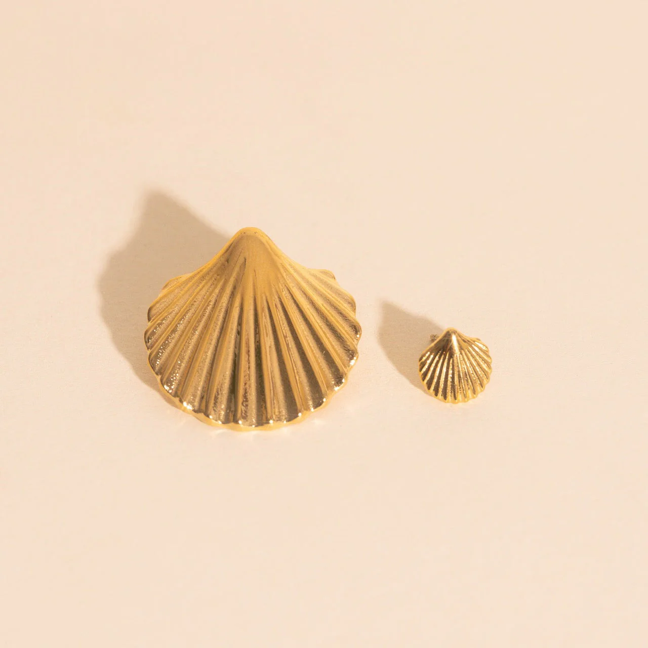 Mini Seashell Stud Earrings - Image 9