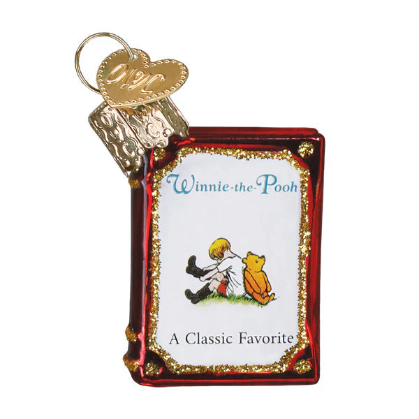 Mini Winnie-The-Pooh Book Ornament - Image 3