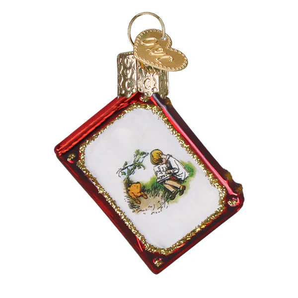 Mini Winnie-The-Pooh Book Ornament - Image 5