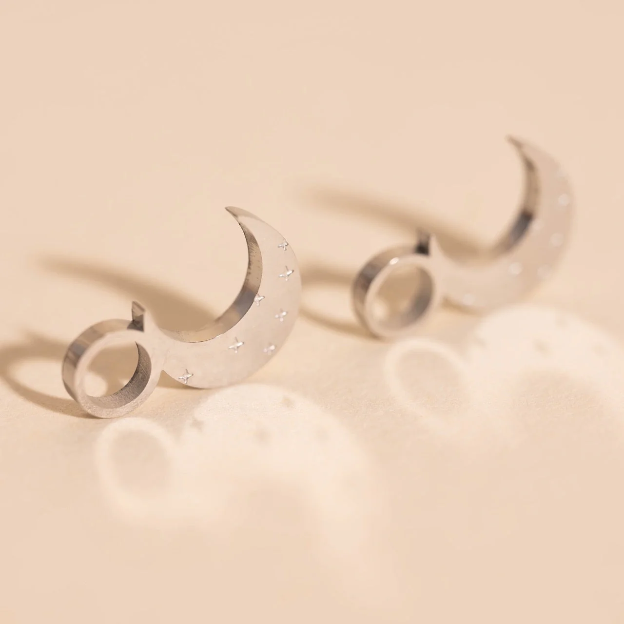 Moon Huggie Hoop Charms - Image 7