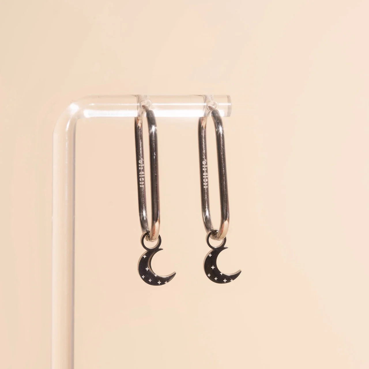 Moon Huggie Hoop Charms - Image 8