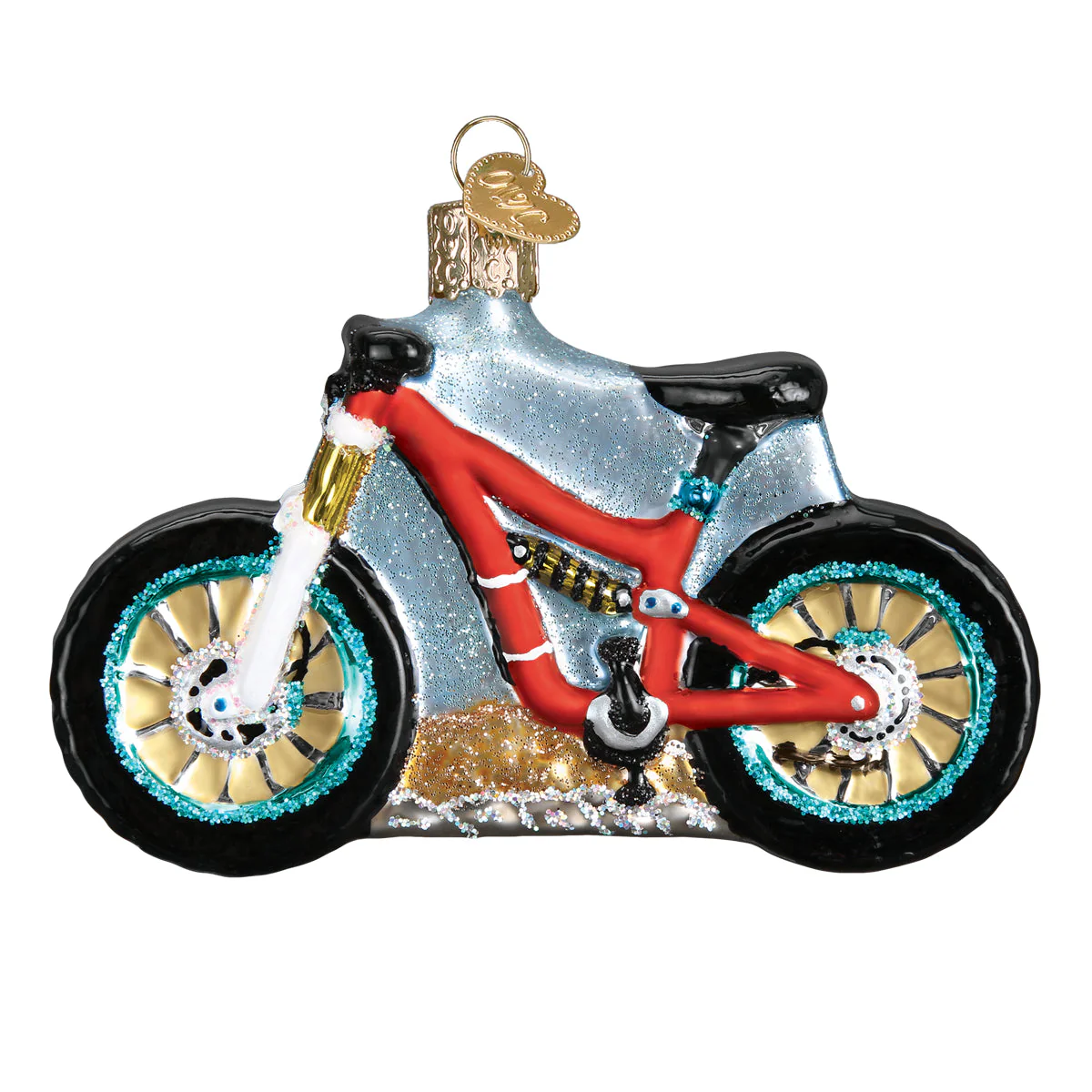 Mountain Bike Ornament - Image 2