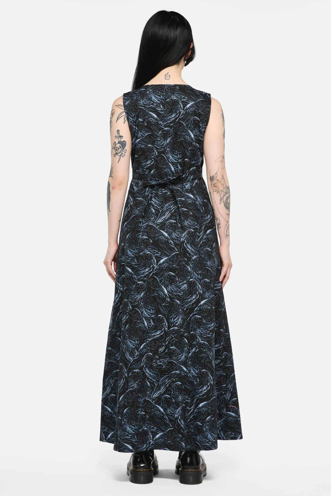 Murder Of Crows Midi Dress - Image 5
