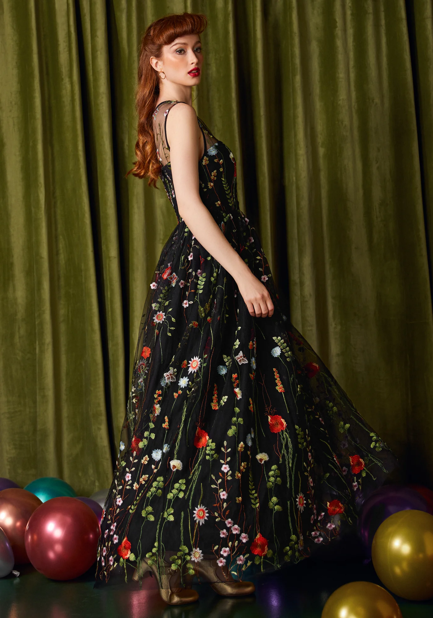Mystique Mirage Fit & Flare Maxi Dress - Image 7