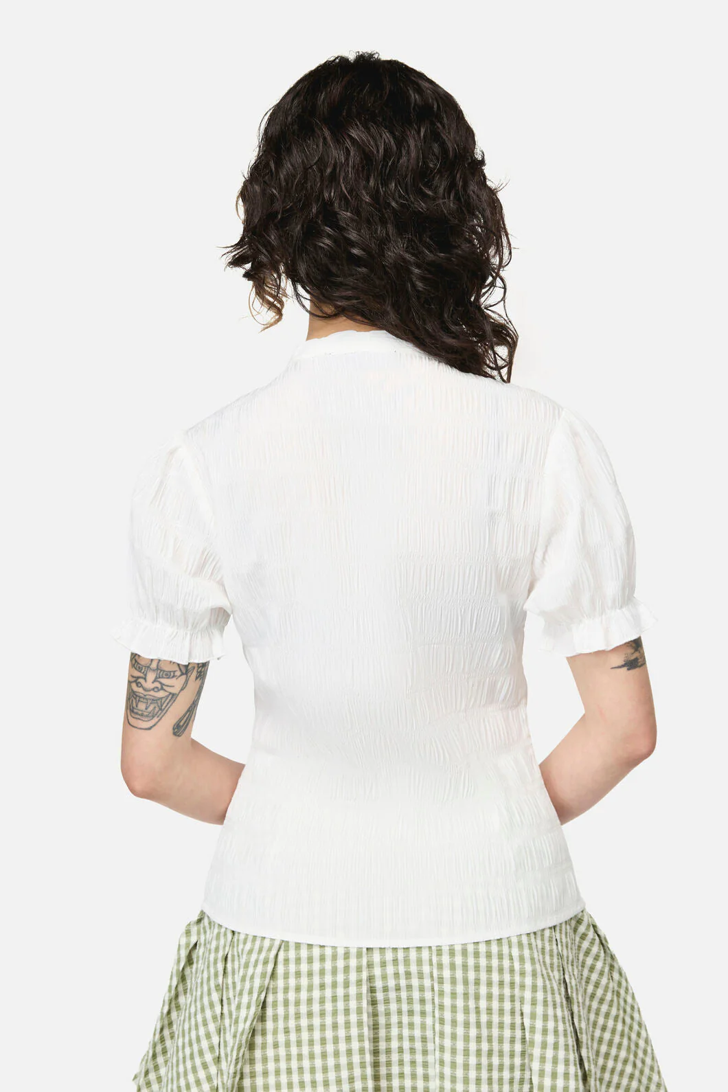 Naiad Pond Tie Blouse - Image 4