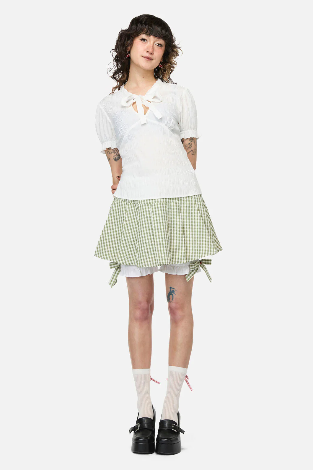 Naiad Pond Tie Blouse - Image 5