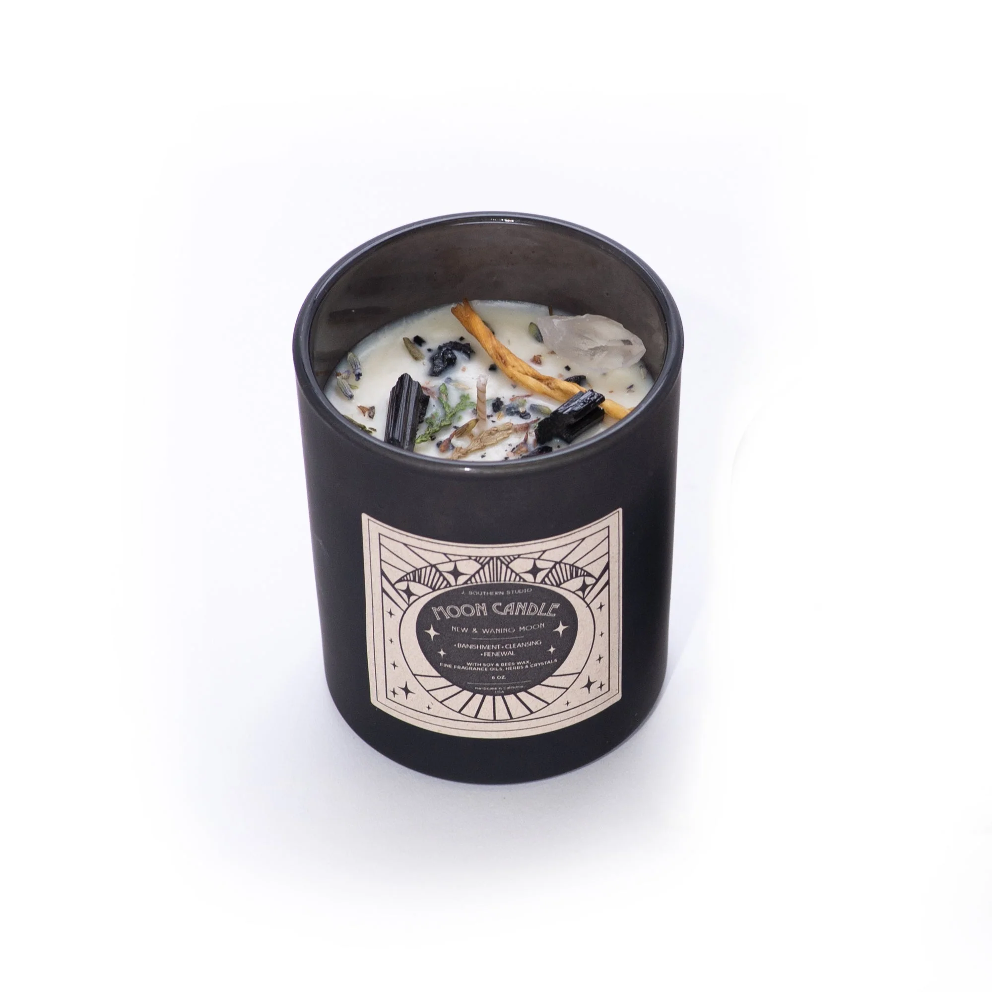 New & Waning Moon Candle - Image 2