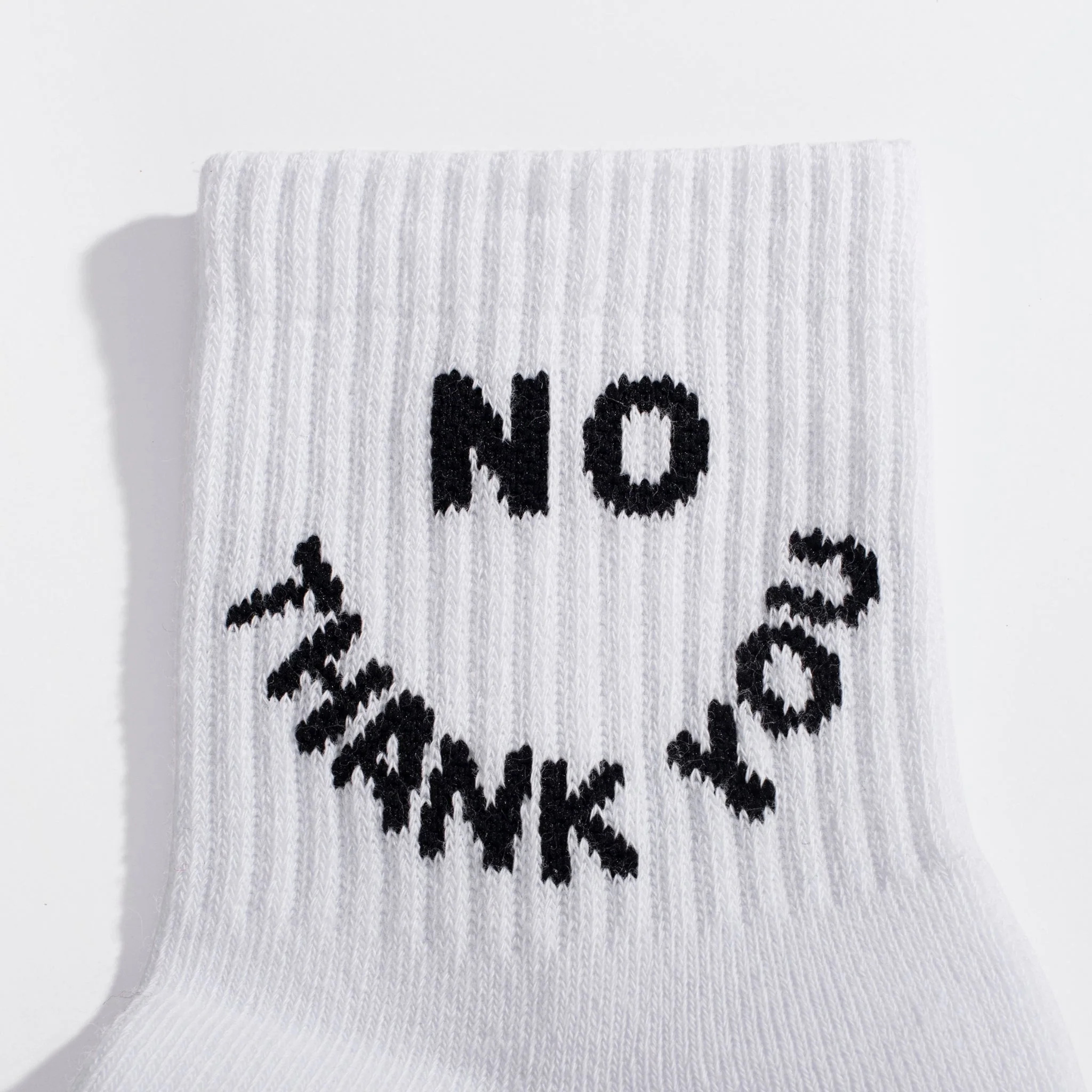 No Thank You Quarter Crew Socks - Image 3