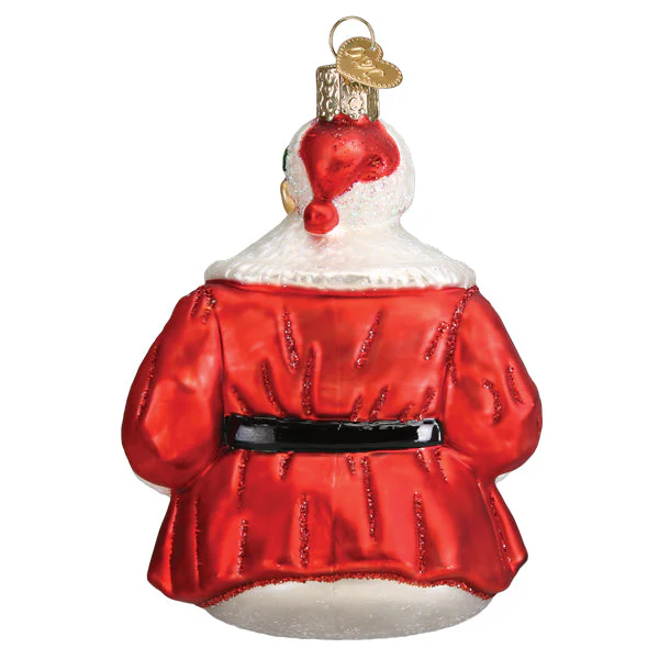 Norman Rockwell Iconic Santa Ornament - Image 2
