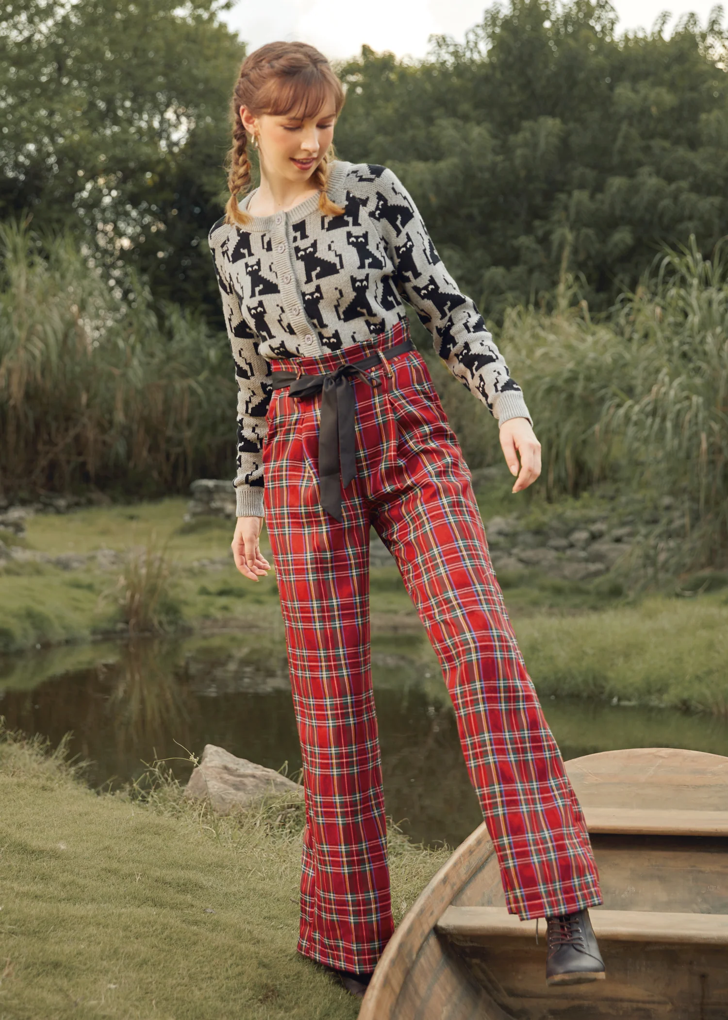 Notes of Nostalgia Crewneck Cardigan - Image 4