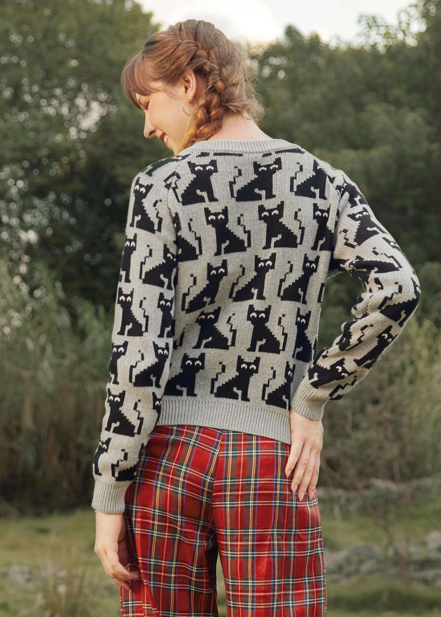 Notes of Nostalgia Crewneck Cardigan - Image 5