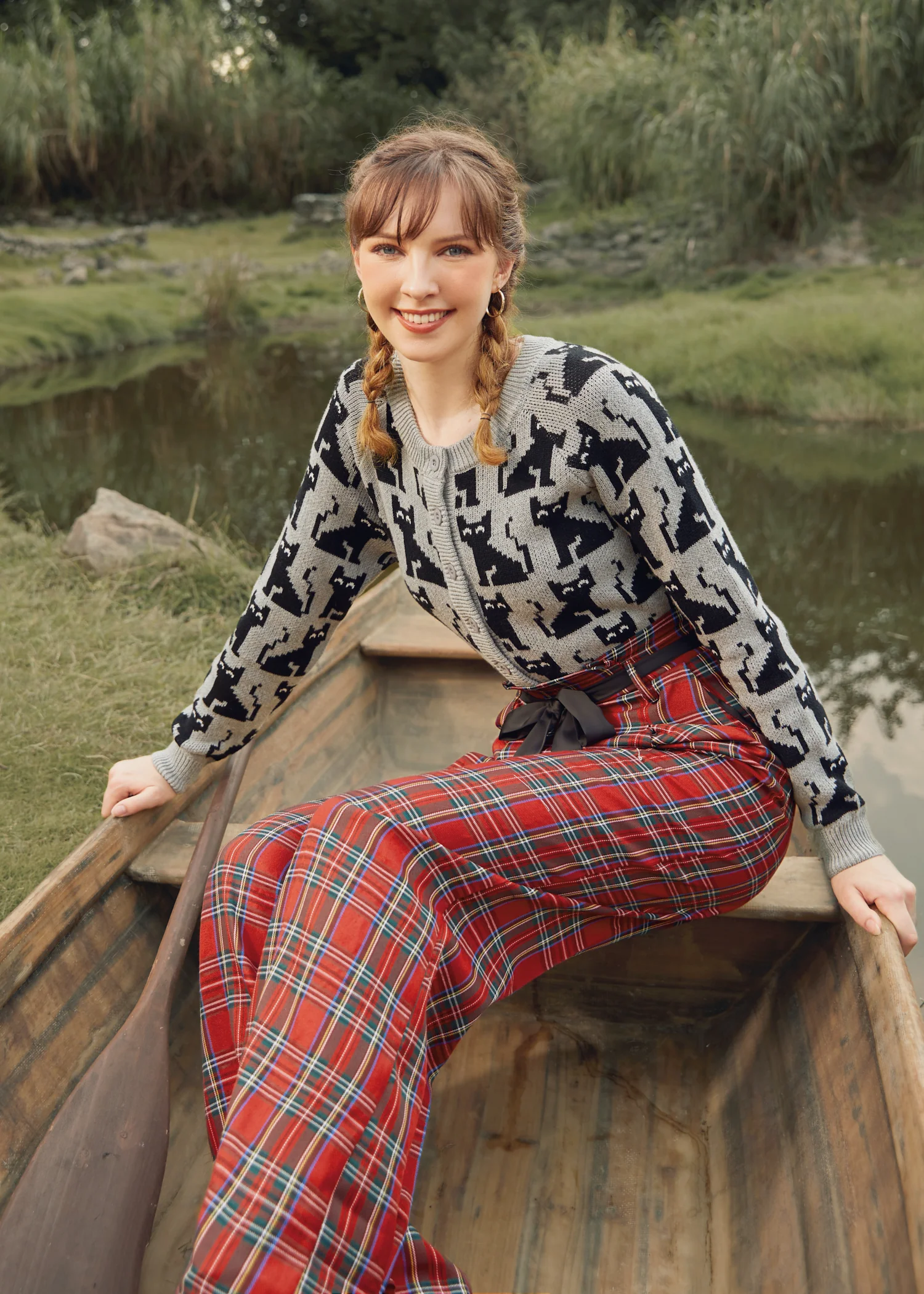 Notes of Nostalgia Crewneck Cardigan - Image 6