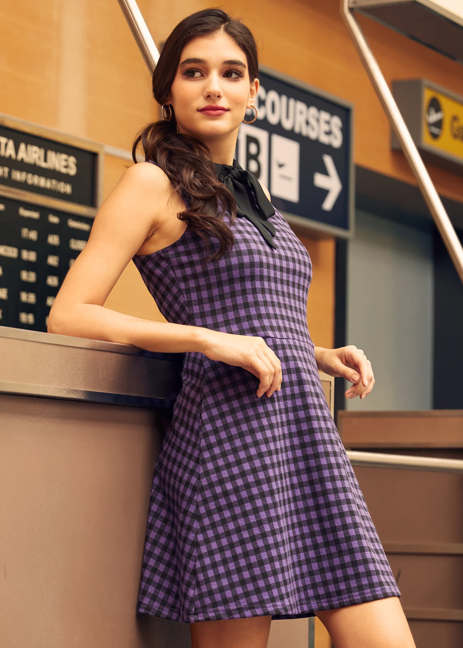 November Nostalgia Flare Dress - Image 5