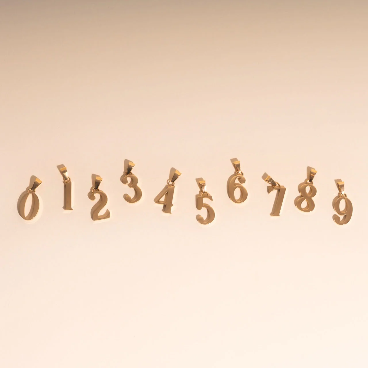 Number Necklace Charm (Single) - Image 3