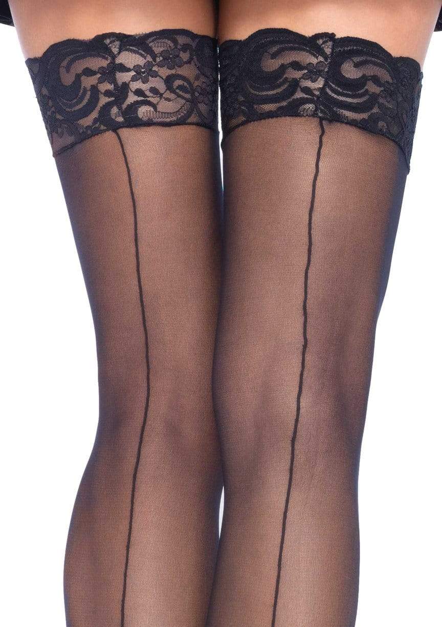 Nuna Sheer Thigh High Stockings - Image 10