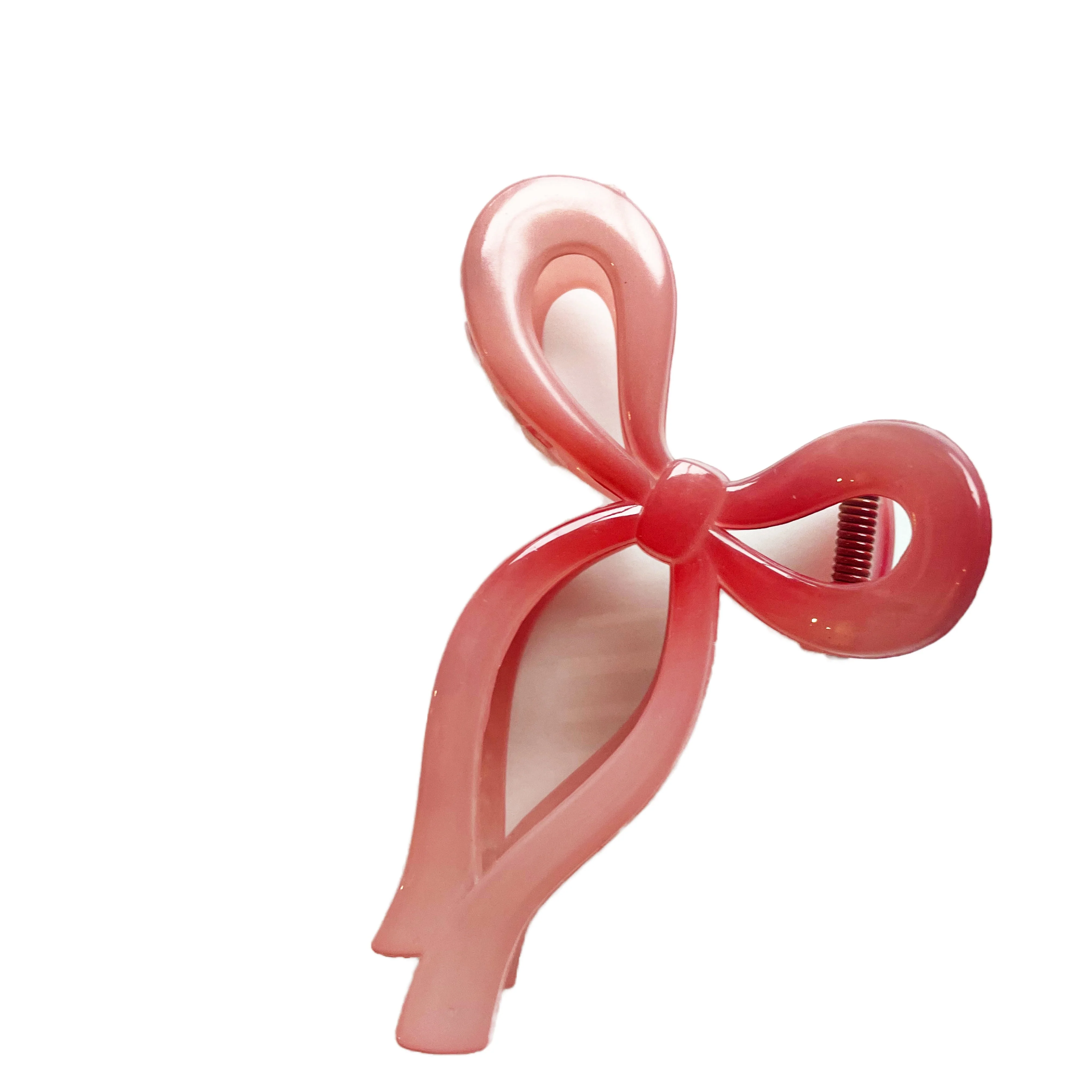 Ombre Bow Claw Hair Clip - Image 3