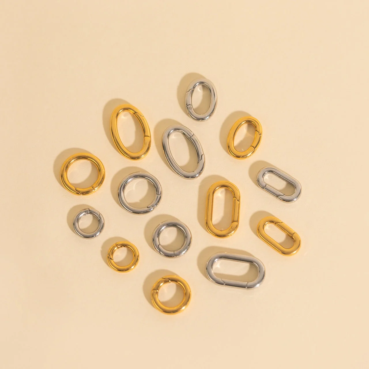 Oval Necklace Charm Clasp - Image 2