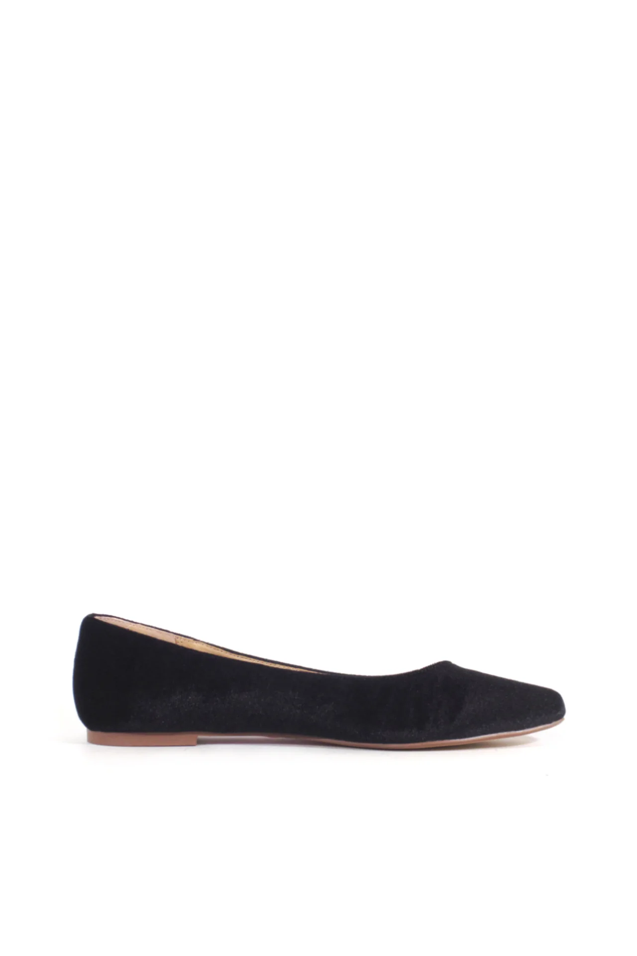 Pammy Velvet Ballet Flats - Image 3