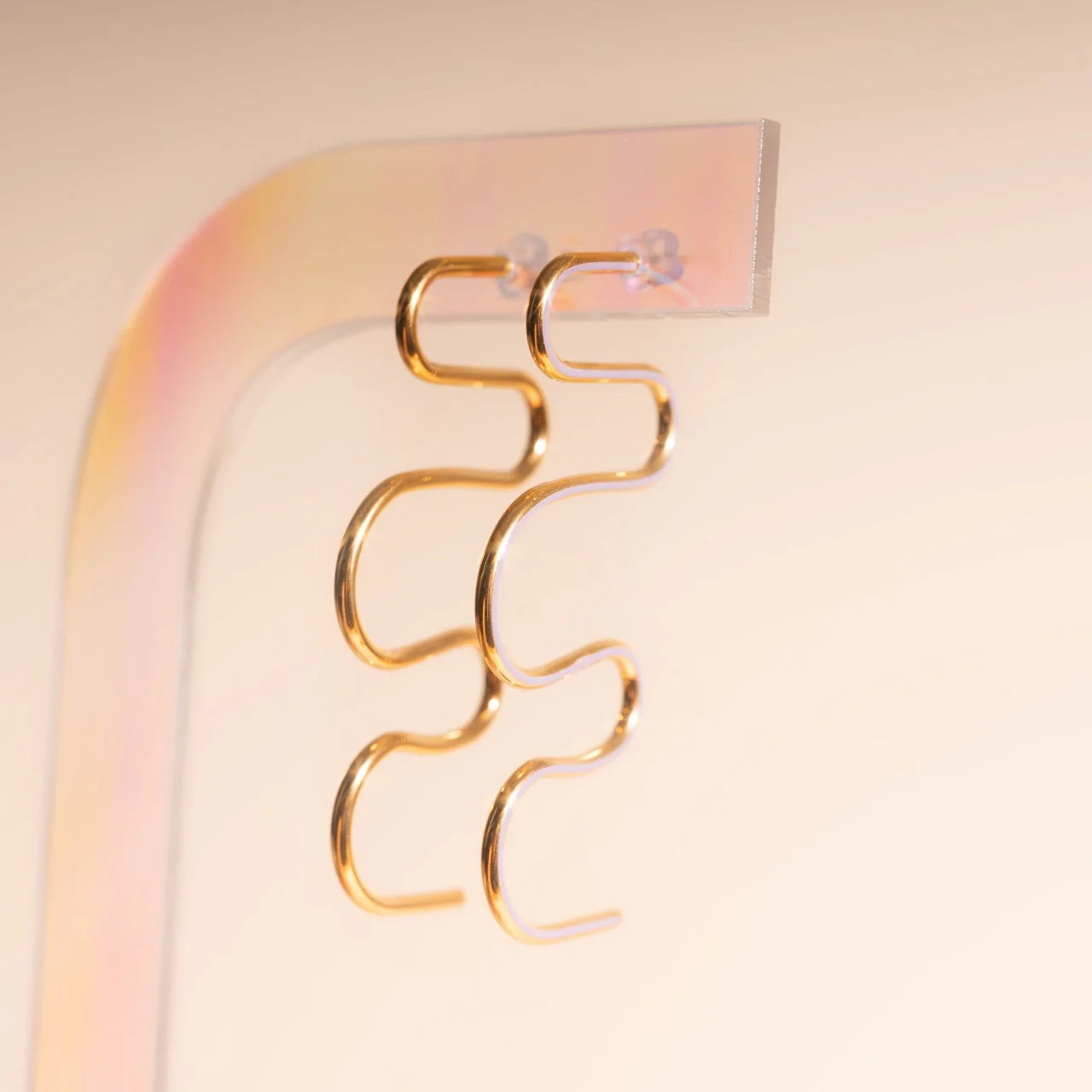 Party Ribbon Stud Earrings - Image 5