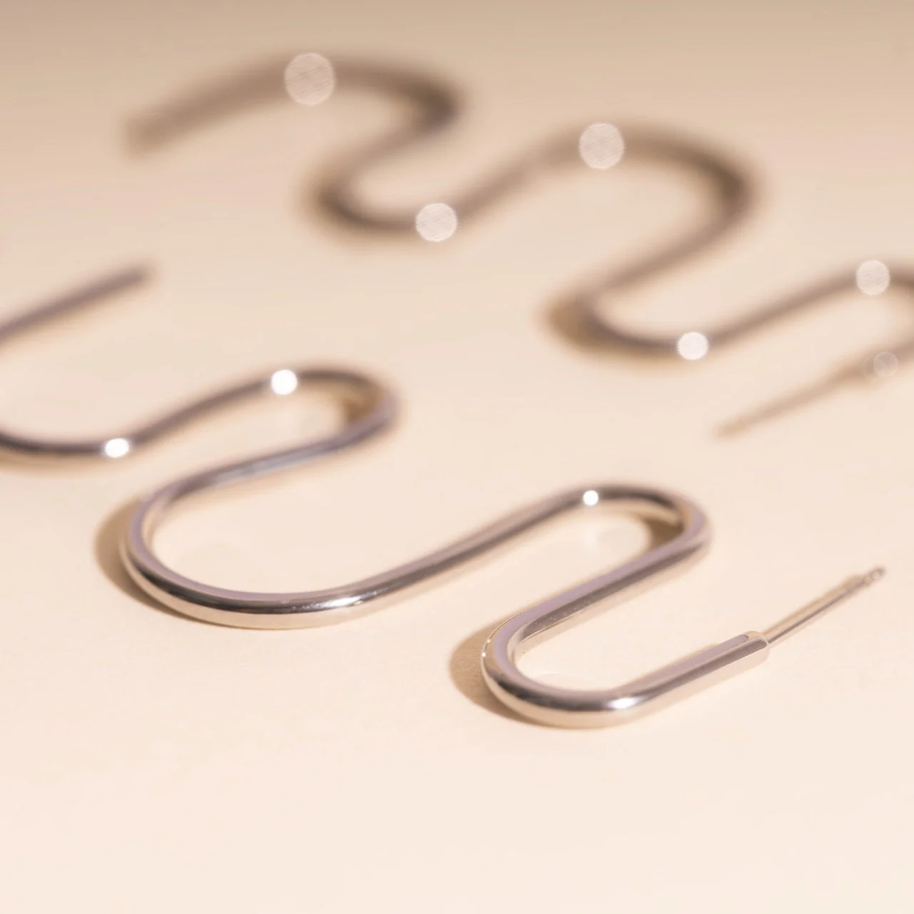 Party Ribbon Stud Earrings - Image 9