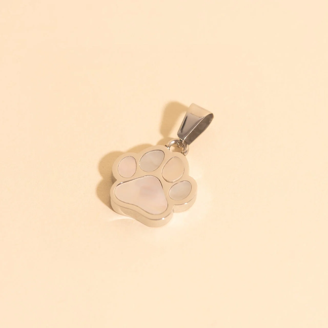 Paw Print Necklace Charm - Image 5