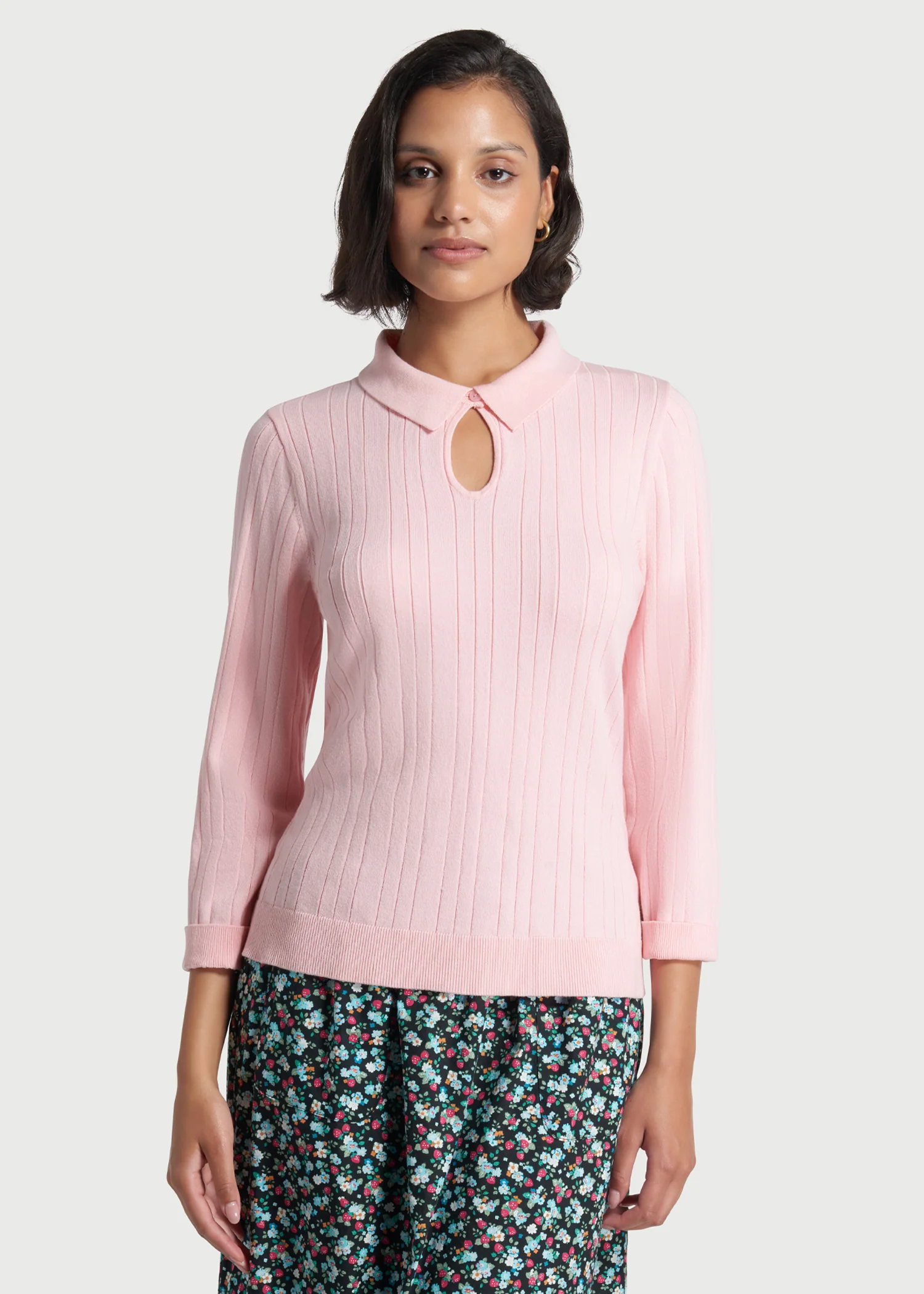 Pearly Paradise Keyhole Sweater (Final Sale) - Image 3