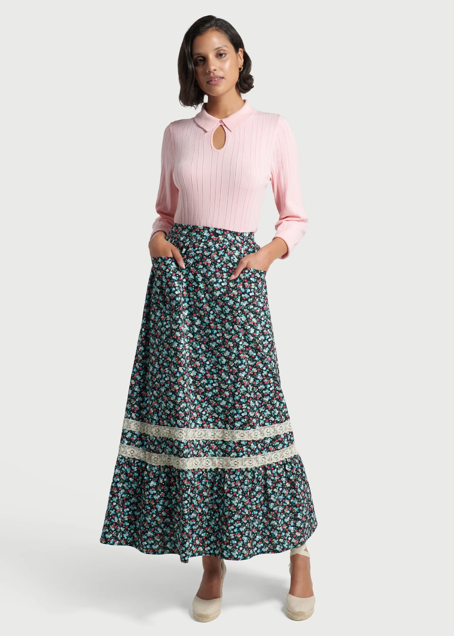 Pearly Paradise Keyhole Sweater (Final Sale) - Image 4