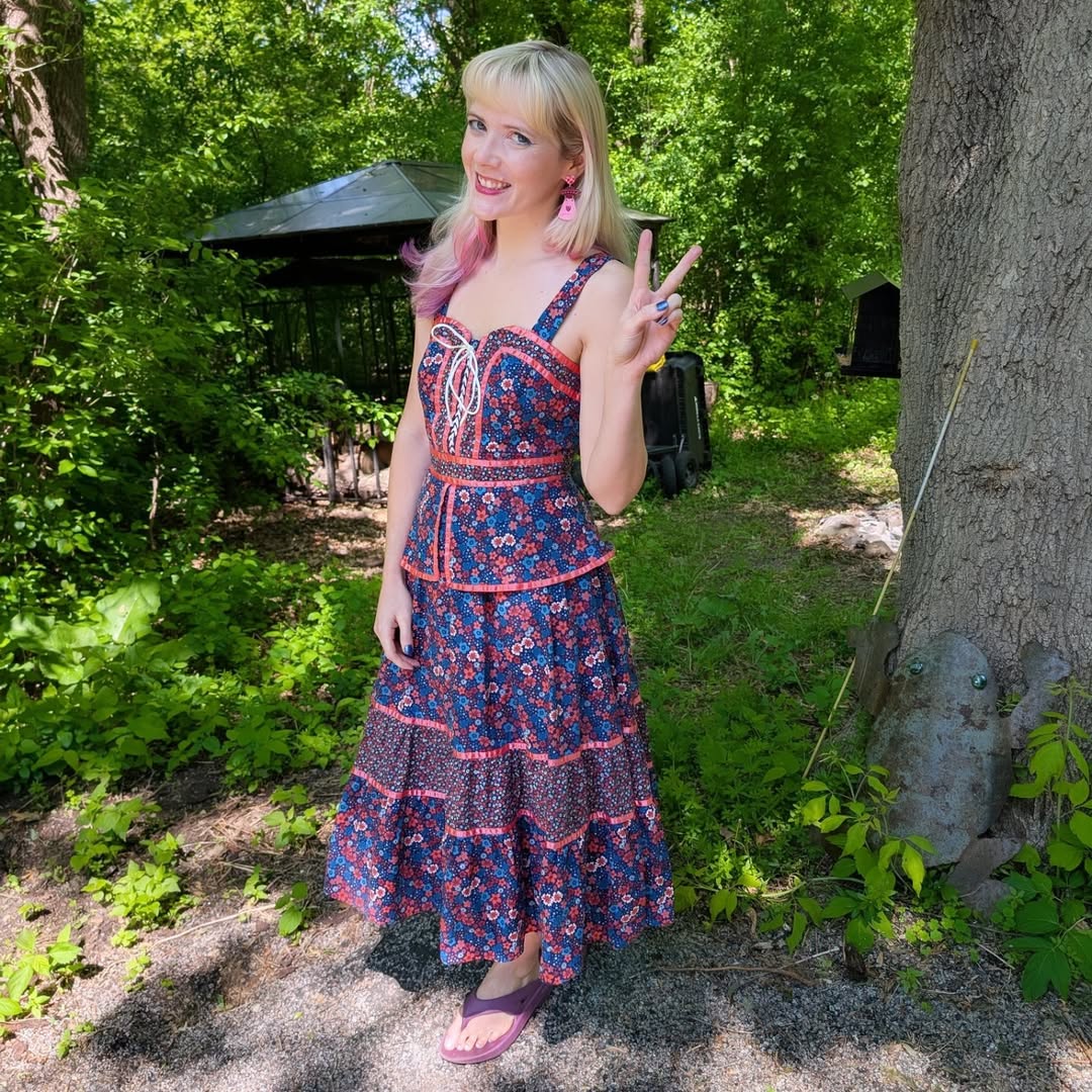 GUNNE SAX for ModCloth Grace Peplum Midi Dress - Image 16
