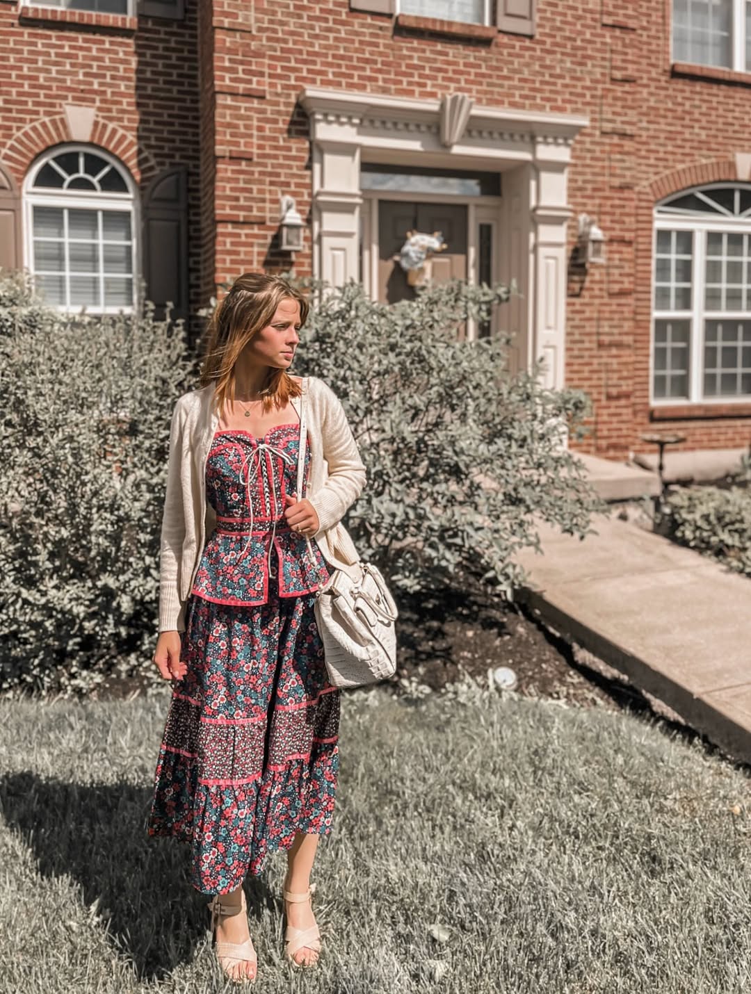 GUNNE SAX for ModCloth Grace Peplum Midi Dress - Image 4
