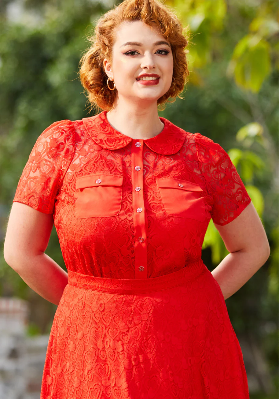 Heart Throb Button-Up Top (Final Sale) - Image 7