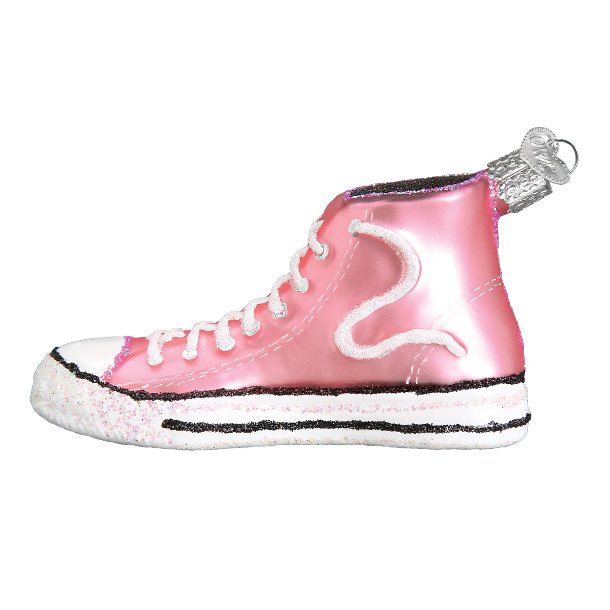 Pink High-top Sneaker Ornament - Image 2
