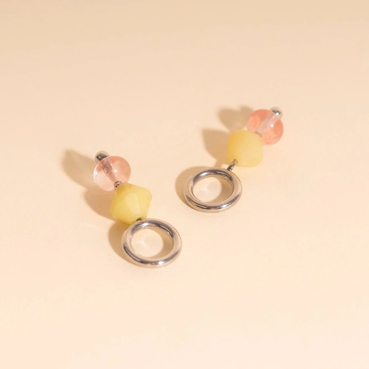 Pink Lemonade Huggie Hoop Charms - Image 10