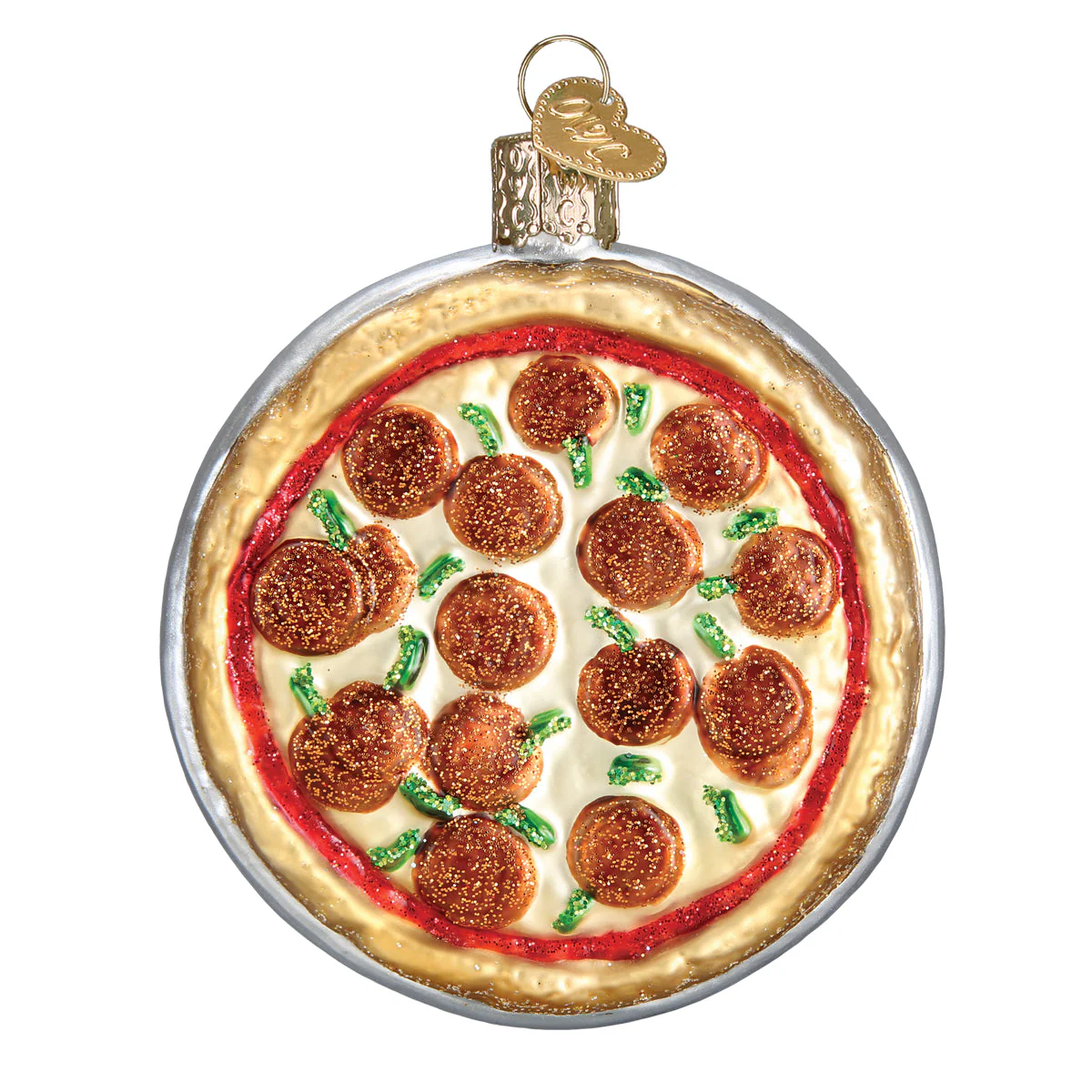 Pizza Pie Ornament - Image 2