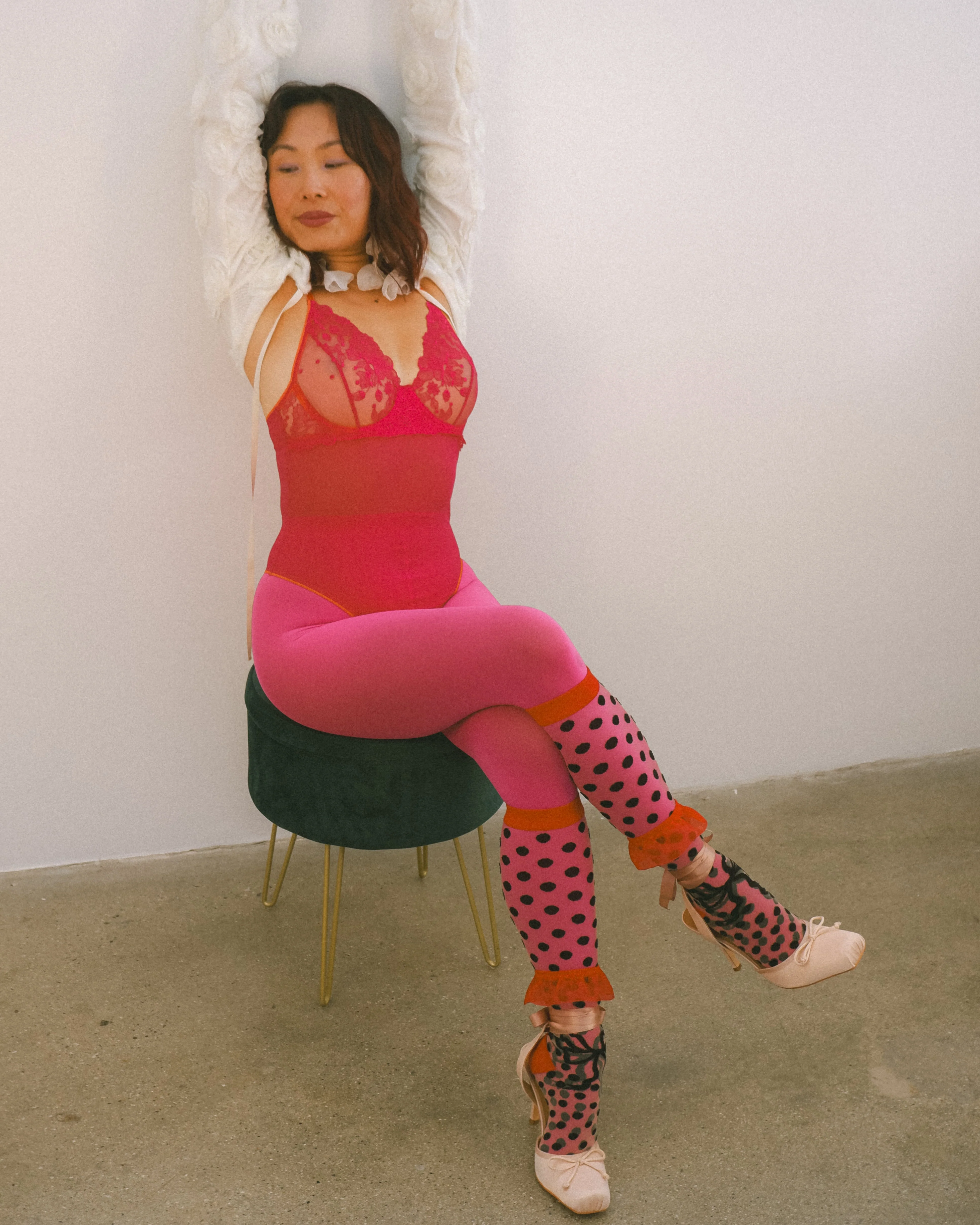 Polka Dot Bow Bundle π Socks + Knee Highs - Image 12