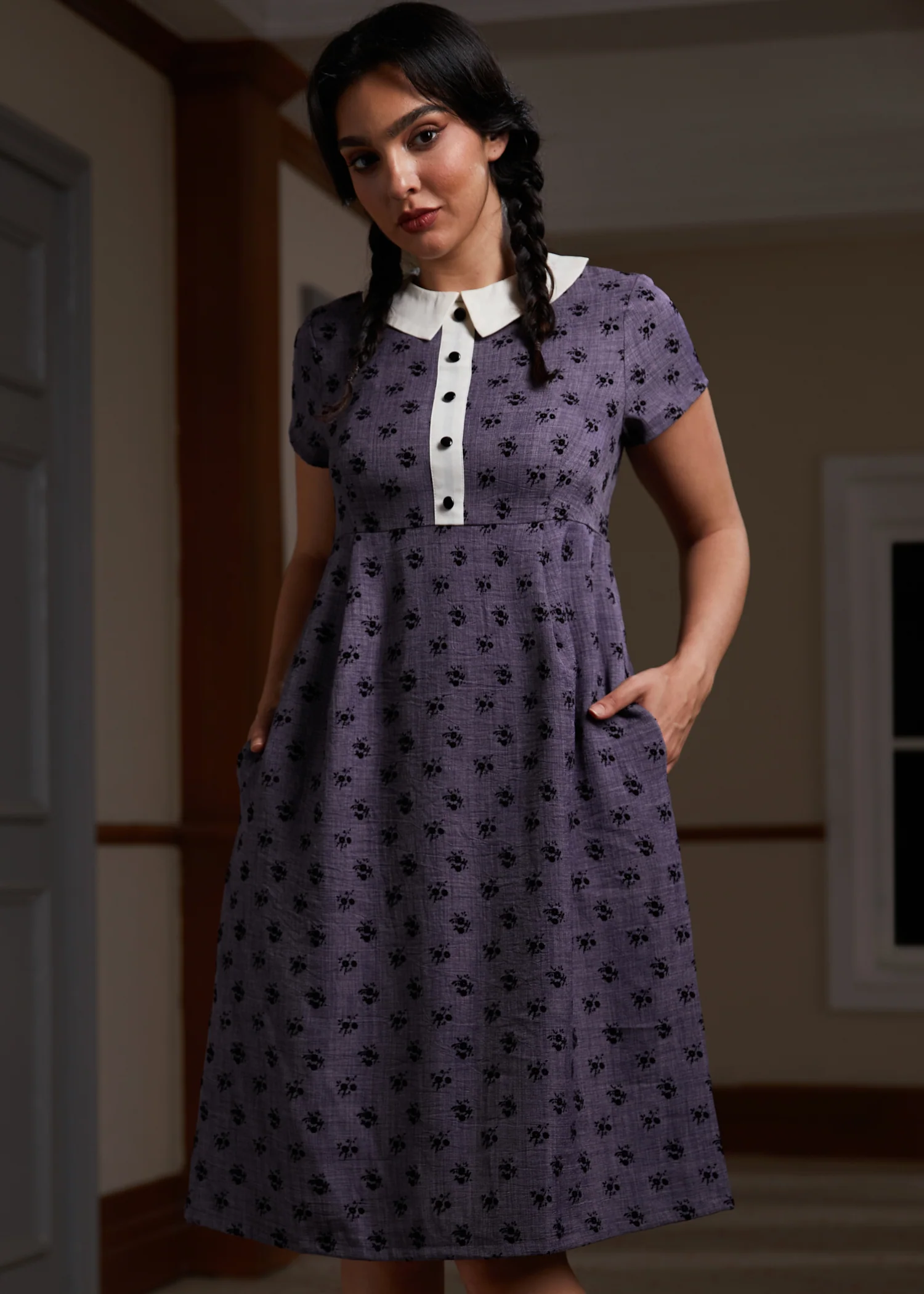 Pretty at the Pumpkin Patch Shirtwaist Dress - Image 6
