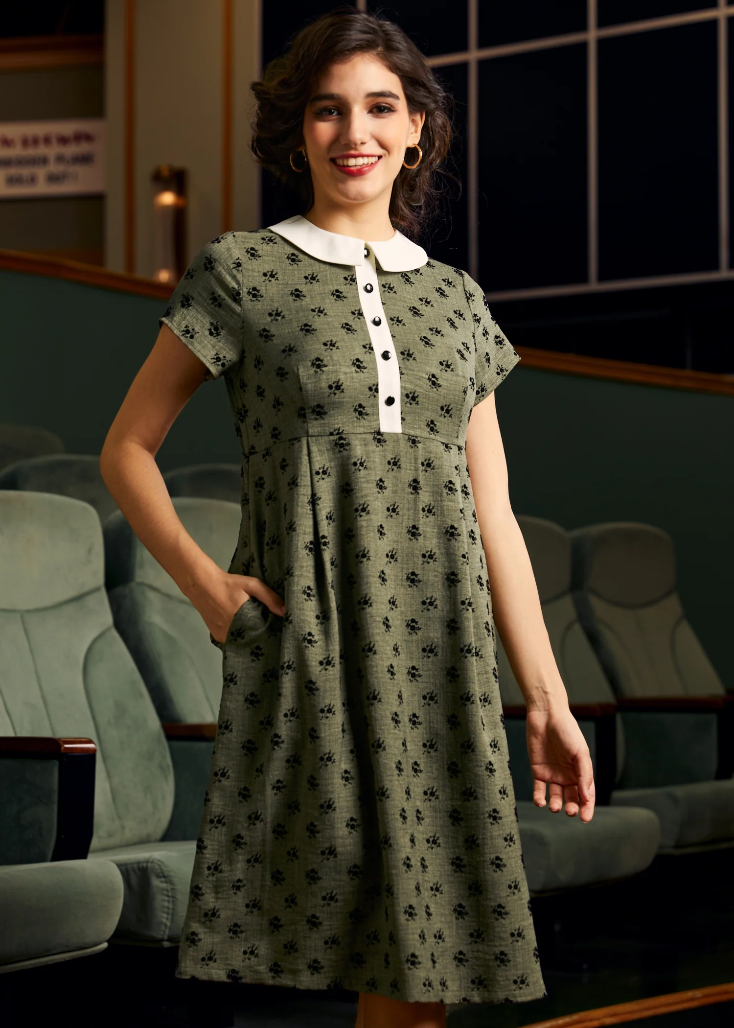 Pretty at the Pumpkin Patch Shirtwaist Dress - Image 3