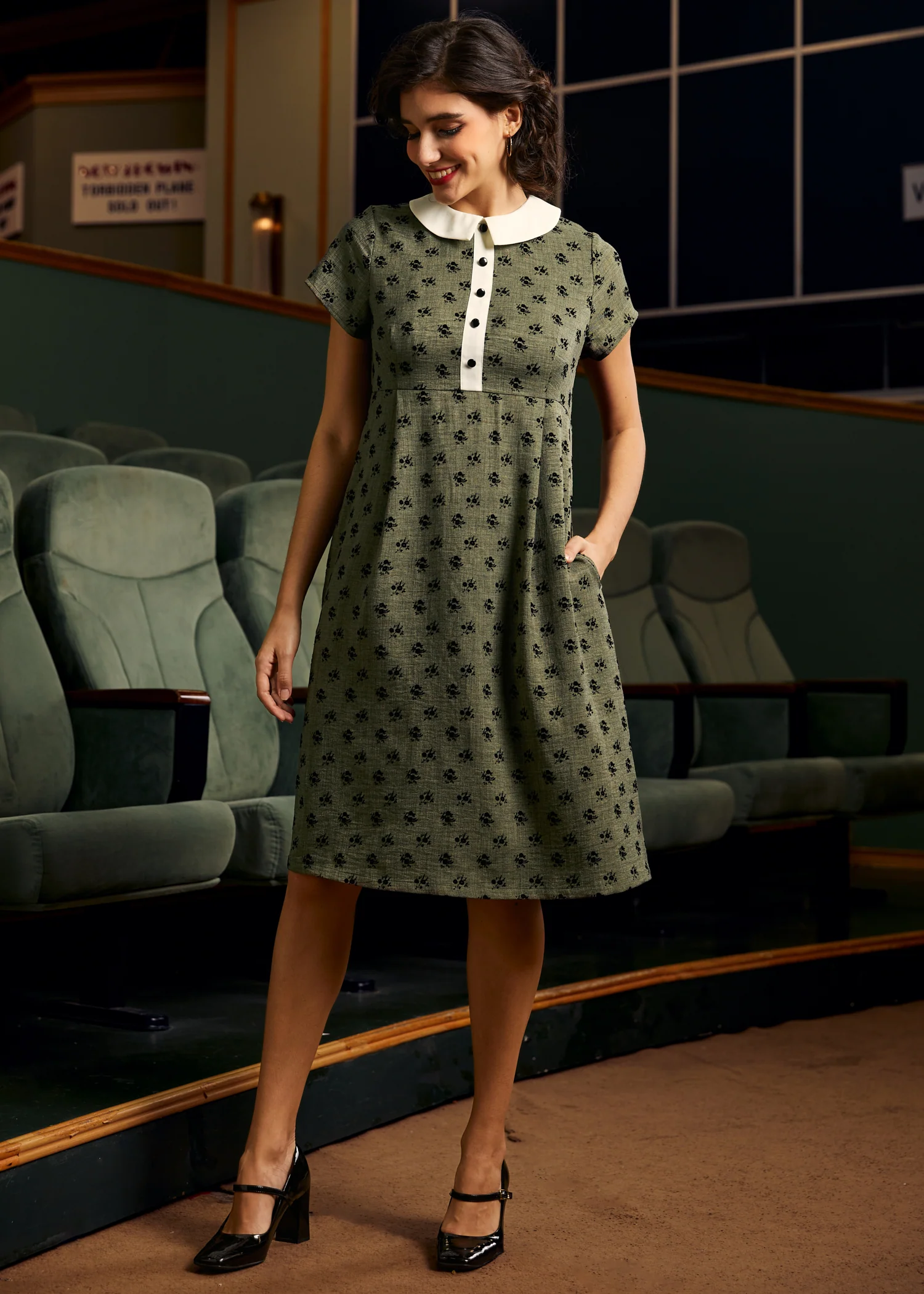 Pretty at the Pumpkin Patch Shirtwaist Dress - Image 5
