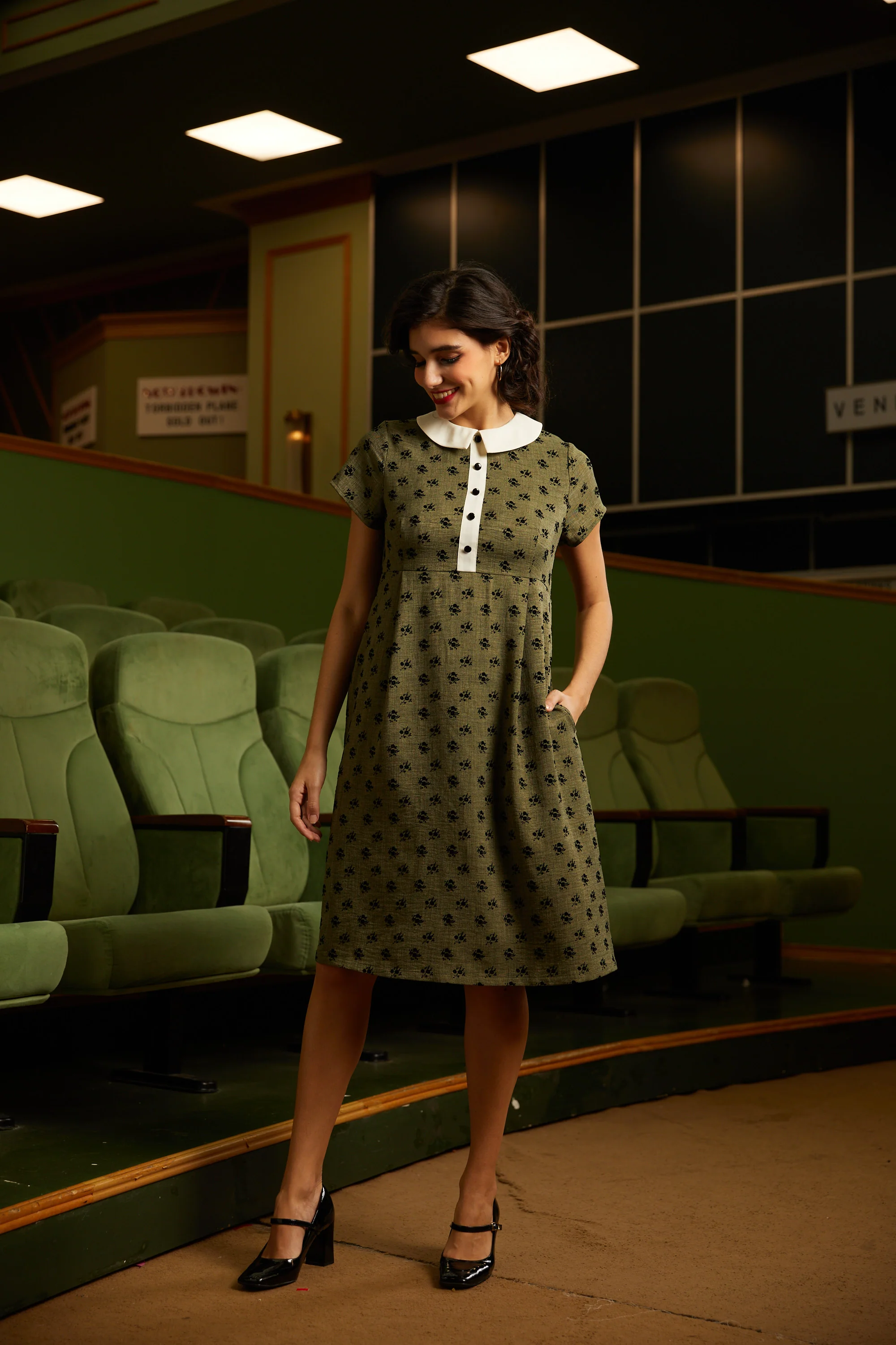 Pretty at the Pumpkin Patch Shirtwaist Dress - Image 7