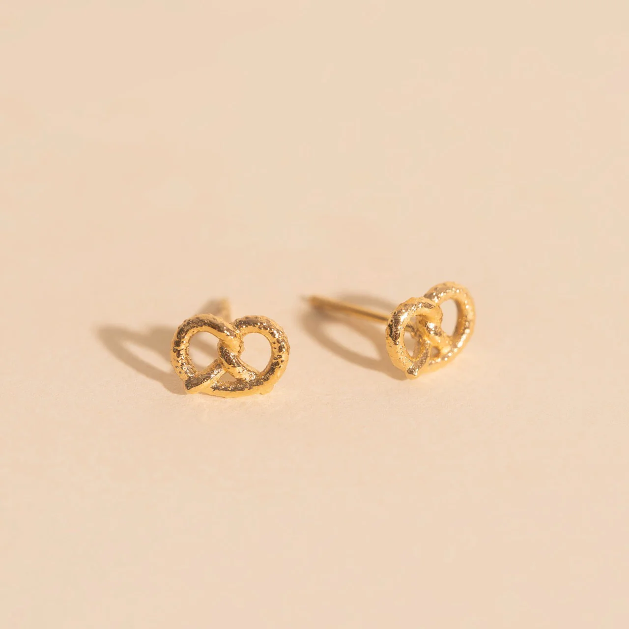 Pretzel Stud Earrings - Image 3
