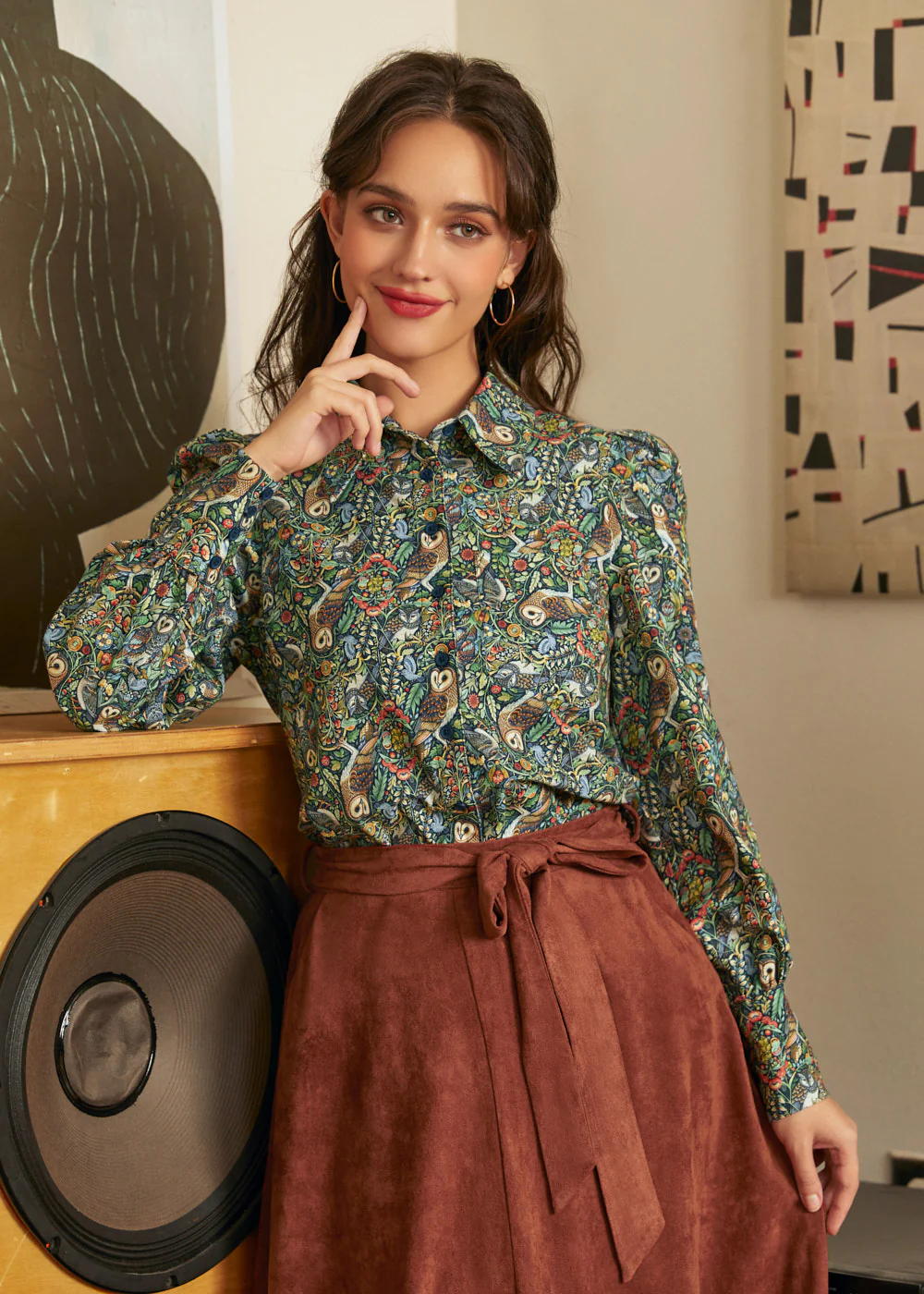 Hoot & Haute Button-Up Top - Image 4
