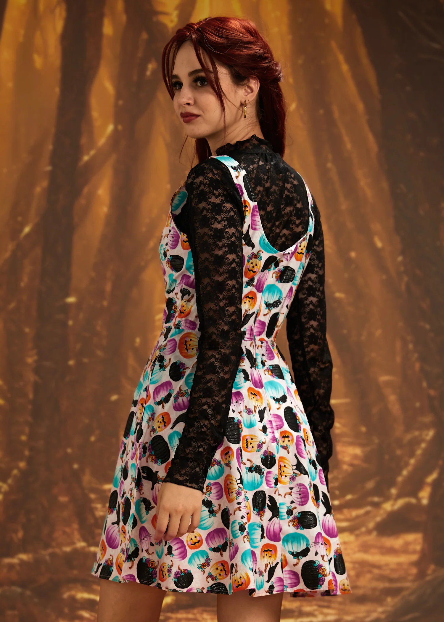Pumpkin & Crow Skater Dress - Image 5