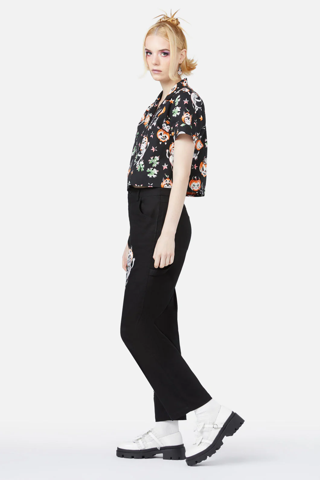 Pumpkin Patch Kitty Blouse - Image 5