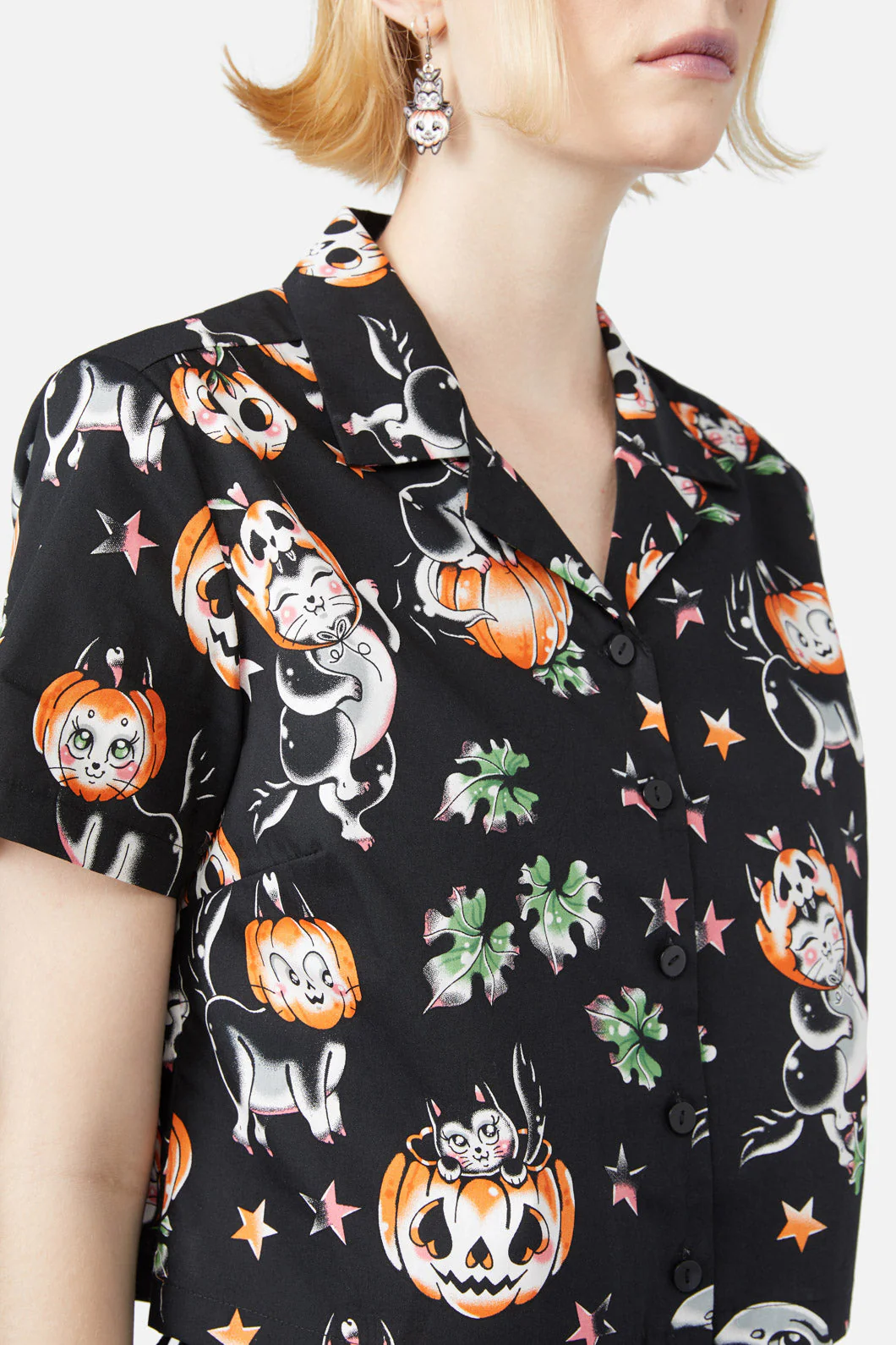 Pumpkin Patch Kitty Blouse - Image 7