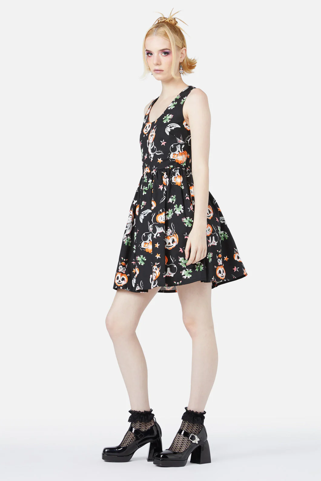 Pumpkin Patch Kitty Dress - Image 4