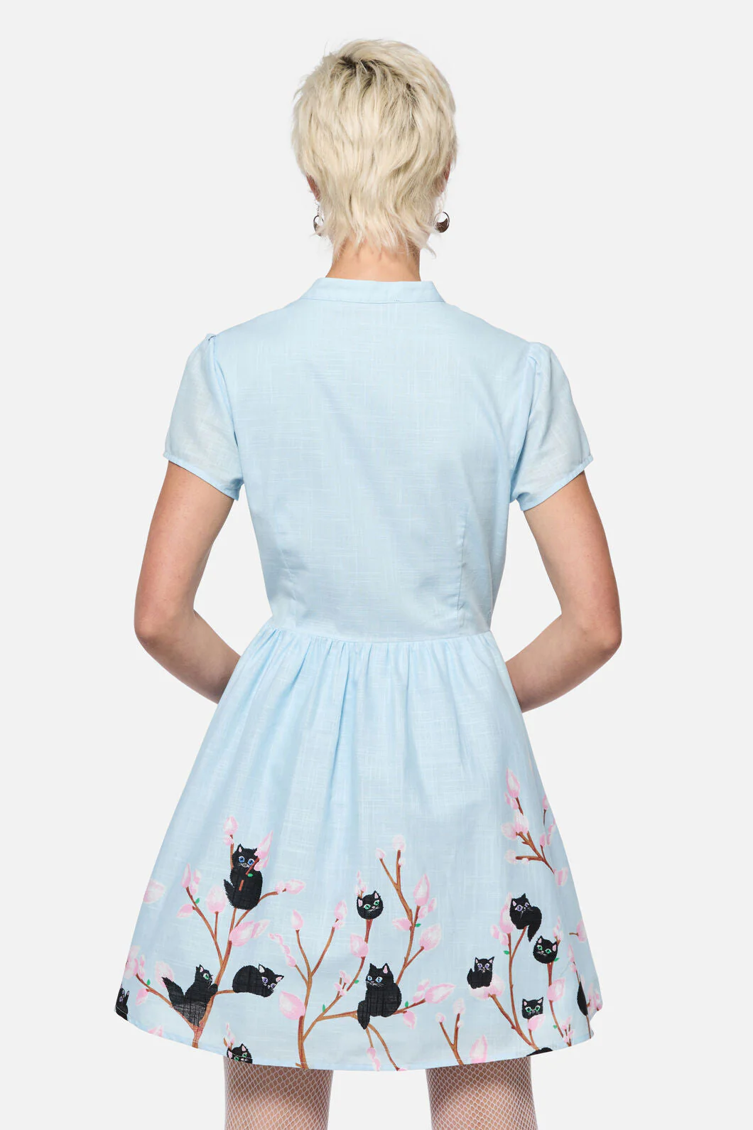 Pussy Willow Border Dress - Image 6
