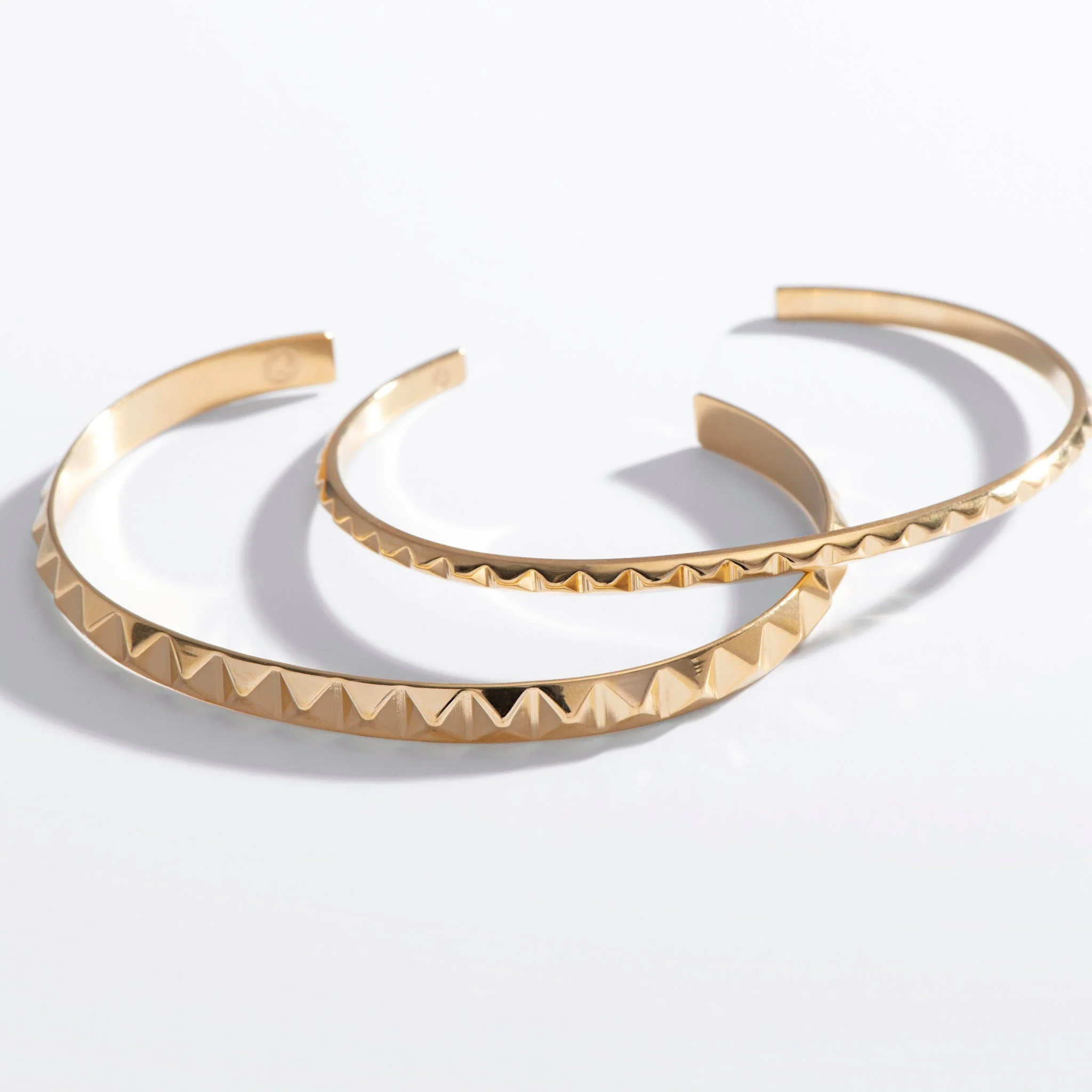 Pyramid Spike Cuff Bracelet