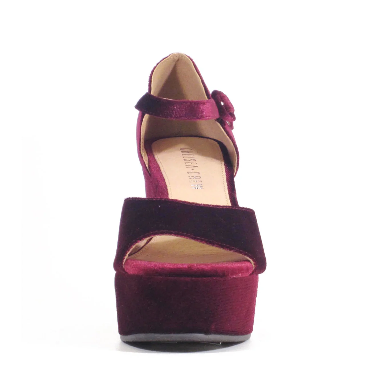 Quill Velvet Platform Heels - Image 10