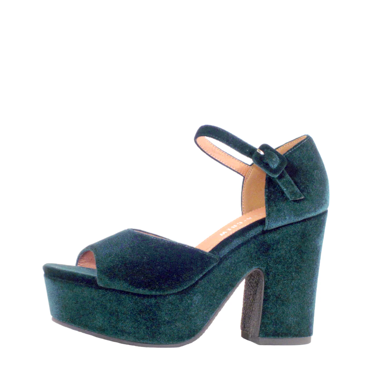 Quill Velvet Platform Heels - Image 3